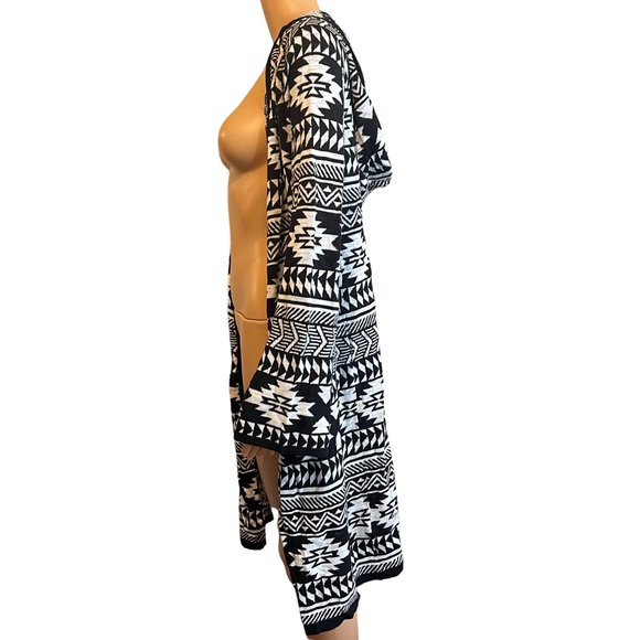 Aztec Longline Cardigan - Picture 2 of 4